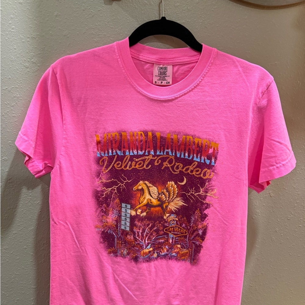 Miranda Lambert Pink Graphic Tee